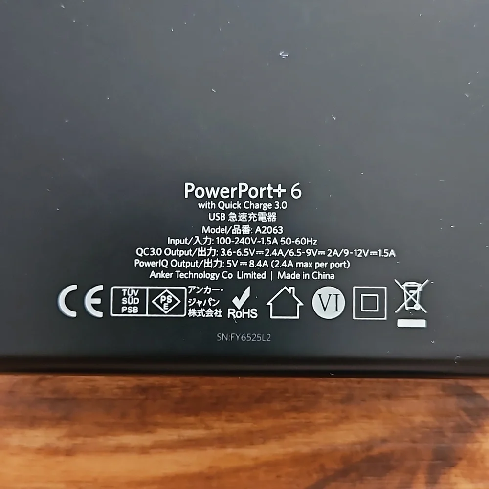 Anker PowerPort+ 6